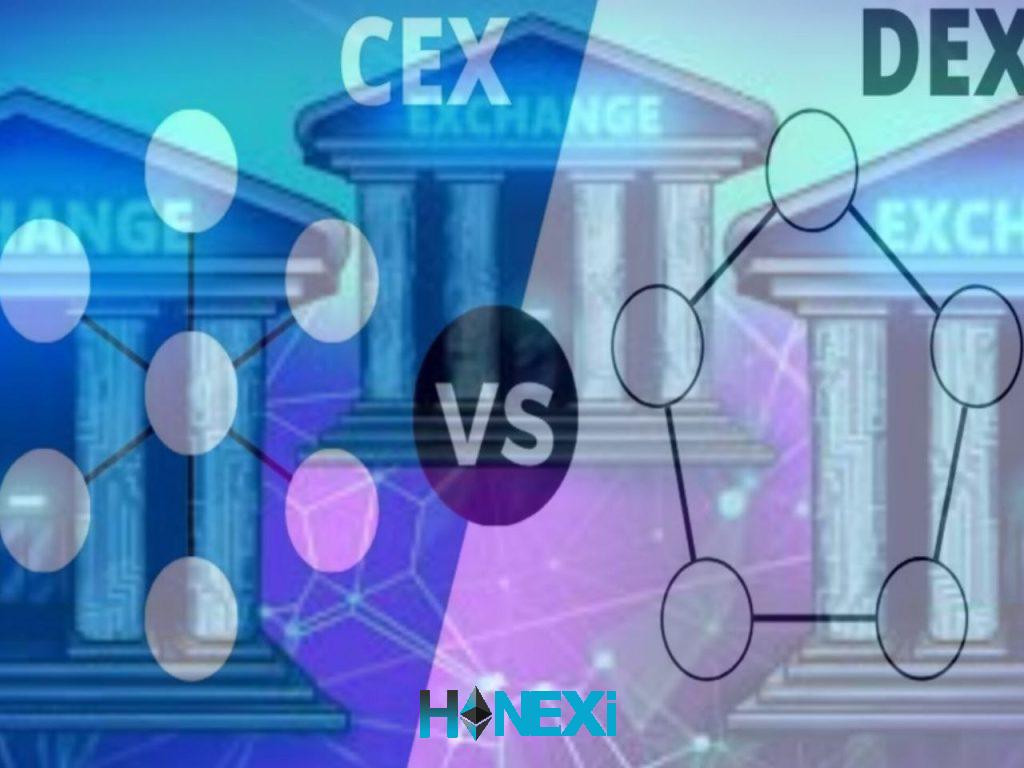 صرافی متمرکز صرافی غیر متمرکز decentralized Centralized exchange