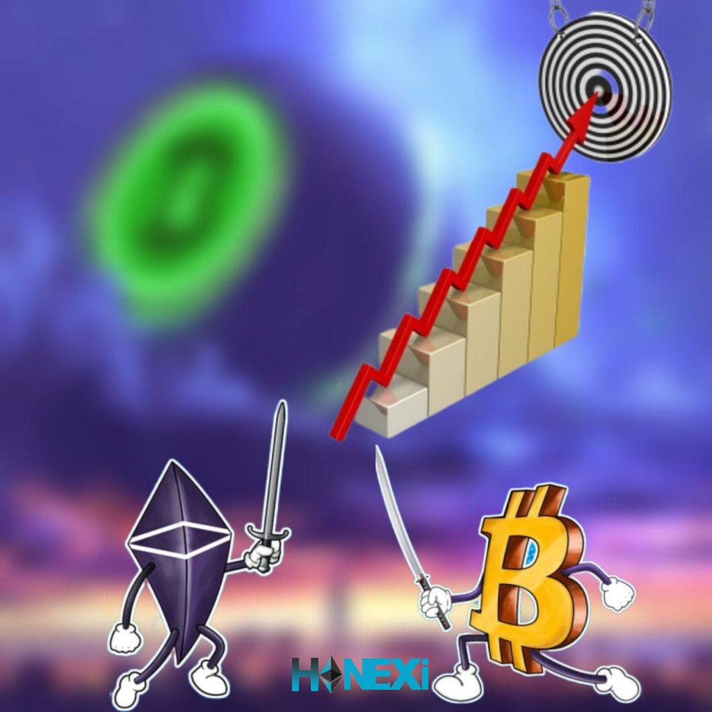 بیت کوین اتریوم bitcoin ethereum btc eth